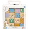 Rainbow Peter Rabbit: Blocchi di legno didattici - Adatto dai 12 mesi (16 pezzi)
