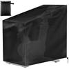 Behogan Copertura impermeabile per biciclette, dimensioni 123x58x113/142 cm, realizzata in poliestere Oxford 210D, ideale per cyclette e attrezzi da allenamento indoor