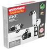 MAGFORMERS Set bianco e nero | bianco e nero, giocattolo magnetico da costruzione