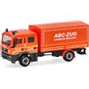 Herpa Modellino Camion MAN TGM MzKW ABC-Zug München, scala 1:87 | Miniatura fedele per collezionisti e appassionati di modellismo dai 14 anni, pezzo da collezione in plastica, Made in Germany