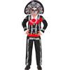 W WIDMANN MILANO Party Fashion - Costume Dia de los Muertos | Set da 4 pezzi, musicista messicano Mariachi per Carnevale, Halloween