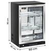 Vetrinetta Frigo da Banco/Retrobanco per Bibite, 138 L, +1°C/+10°C, Porta Battente