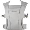 Ergobaby Embrace Soft Air Mesh Marsupio per neonati fin dai primi giorni, Marsupio porta bebè a 2 posizioni, Marsupio neonati ergonomico, Soft Grey