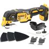 DEWALT 18V XR Utensile Multifunzione Oscillante Senza Spazzole, Unità Singola, DCS355N-XJ