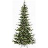 GarveeTech Montaggio rapido 5 min - Albero di Natale artificiale 180 cm, 350 LED bicolore 732 punte, aghi PE/PVC, sezioni pieghevoli, base in metallo stabile - 6FT (Europa)