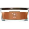 WoodWick Candela profumata | Candela Ellipse | Saffron Smoke | Regali perfetti per donne
