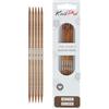 KnitPro Aghi a doppia punta Ginger Cubics 15 cm (6) - 4,50 mm US 7