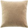 U10 Douceur d'Intérieur Wooly Cuscino Sfoderabile, 45 x 45 cm, Beige, Bouclè Tinta Unita