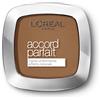 L'Oreal Paris L'Oréal Paris Cipria in Polvere Uniformante Fissante Accord Parfait, Finish Matte e Risultato Naturale, 10D Dorè Foncé