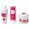 Glenova Cosmetics Kit Shampoo Balsamo Maschera Capelli con Estratti di Melograno