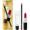 MAC Reclami Il Trio Labbra Fiamma Set Di 3 Pezzi Ruby Woo