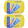 Curaprox travel set yellow 2x1 St