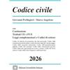 Edizizioni Scientifiche Italiane Codice civile 2026