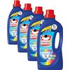 Omino Bianco - Detersivo Lavatrice Liquido Color+, 35 Lavaggi, Specifico per Capi Colorati, Tecnologia Salva i Colori e Cattura il Grigiore, 1400 ml (Confezione da 4)