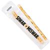 ORINKO Siwak x1, bastone di Miswak in legno di Araq (Salvadora Persica), spazzolino da denti naturale, detergente, disinfettante, sbiancante, ecologico, biodegradabile e vegano