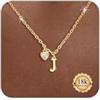 Maynor Collana da donna in oro con ciondolo a forma di cuore con zircone 5A, con iniziale A-Z, placcata in oro 18 carati, gioiello alla moda, regalo per donne e ragazze