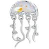LES FOLIES DI PAOLA GRIECO Charm Medusa Tentacoli Spiaggia Mare Oceano Estate in argento 925 - Les Folies per Pandora