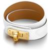 FEITENGU Bracciale in pelle di alta qualità da donna e ragazza, appositamente progettato per circonferenza del polso da 15 a 19 cm, regalo per donne