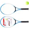 Generico Youth Tennis Racquets, Children Tennis Bats, Junior Athletic Gear | Lightweight Training Paddle With Protective Cover | Beginner Court Practice Gear, Children Recreational Outdoor Athletic