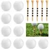 SUPRROW 20 palline da golf da allenamento, 42 mm, con 5 chiodi da 83 mm