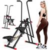 RELIFE REBUILD YOUR LIFE Stair Stepper Vertical Climber Attrezzatura per il fitness pieghevole per la casa resistenza regolabile gambe allenamento cardio Trainer