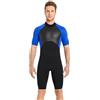 Depisuta Muta da sub corta da uomo, integrale, per immersioni | Protezione Solare UPF50+, Nylon Elasticizzato in 4 Direzioni, Neoprene Ad Asciugatura Rapida per Surf, Snorkeling e