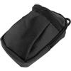 VICASKY Borsa Porta Palline da Golf con Clip, Cintura e Zip, Nera | Metallo e Nylon, Capienza per 4 Palline, Uso Pratico per Allenamento e Campo, Stile Moderno