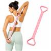 HuiLanYouSheng Fascia di resistenza per braccia, schiena, spalla, esercizi, elastica, rosa | Adatte per fasce elastiche per allenamento a casa e ginnastica. Controllare i dettagli del prodotto e la vestibilità prima