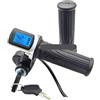 Generic Acceleratore di Rotazione dell'acceleratore con Display LCD 24V 36V 48V for Bicicletta elettrica E-Bike Scooter