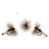 Mosche Artificiali Massimo Clini Royal Coachman Traditional Dry Fly - 5 mosche secche da pesca a mosca montate a mano su amo, Misura amo a scelta, per trota e temolo, Made in Italy