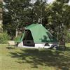 GFRMPORM Tenda tipo tipi verde, 466 x 310 x 240 cm, con tetto e archiviazione in taffetà resistente, tenda familiare con porta E e ganci, per campeggio e giardino