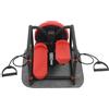 RUETERY Mini stepper 150 kg con sedile girevole a 360°, LED e fasce di resistenza | 42 × 34,5 × 32 cm, acciaio/PVC, resistenza idraulica, pedali antiscivolo e tappetino; senza montaggio per casa e ufficio