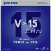 VICTAS V>15 Extra - Gomma offensiva per ping pong, 2,0 mm, colore: Nero