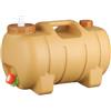 Generic Tanica d'acqua da campeggio Contenitore a forma di maiale ricaricabile | Tanica d'acqua da campeggio da 20 litri con rubinetto per sopravvivenza, camper, backpacking, picnic, feste in giardino