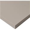 POKAR Piano da Tavolo 140x60 cm | Piano per Scrivania Spessore 25 mm | Perfetto per Scrivania Regolabile in Altezza e Tavolo da Pranzo | Resistente e Stabile | Prodotto in Europa | Grigio Argilla