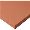 POKAR Piano da Tavolo 140x60 cm | Piano per Scrivania Spessore 25 mm | Perfetto per Scrivania Regolabile in Altezza e Tavolo da Pranzo | Resistente e Stabile | Prodotto in Europa | Sahara Profondo