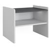 Vicco Gruppo panca ad angolo Roman, Bianco, 53.5 x 41.1 cm | adatto per soluzioni angolari salvaspazio nella zona pranzo