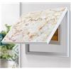 BLUEZY Copertura Quadro Elettrico Decorativa Nascondi Contatore Quadri Copri Contatori Elettrici da Parete Copri Salvavita Quadro Copri Contatore Coperchio Contatore Elettrico C,35x45cm