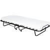 SEDIAOFFICE - Brandina Pieghevole con Materasso e Apertura Automatica Made in Italy, Letto Singolo a Scomparsa (80x200) Letto Pieghevole Singolo con Materasso Alto 10cm (Bianca, 15 Doghe)