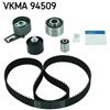 SKF Kit cinghia distribuzione con profilo dente arrotondato VKMA 94509 SKF per KIA