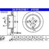 ATE 2x Disco freno ventilato 24.0118-0160.1 ATE per SUBARU FORESTER