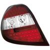 SONAR Coppia Fari Fanali Posteriori TUNING CLIO 05-09 berlina 3/5 pt LED ROSSO