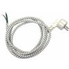 VoltShine Cavo da stiro, 2 m, 2 x 0,75 mm², con connettore Schuko, ideale per uso domestico e collegamento sicuro di elettrodomestici.