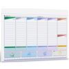 Generico planning settimanale da tavolo 2026 | MAXI A3 planner settimanale 2026 (43,5x31,5) | Planner Da Tavolo Con Orari senza Date |weekly planner | planning settimanale perpetuo 50 Fogli (A3 Multicolore)