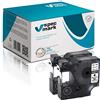 specmark 40913 S0720680 - Nastro adesivo 9 mm x 7 m, 2 pezzi, nero su bianco