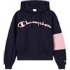 Champion Hooded Sweatshirt Felpa con Cappuccio Donna (Pacco da 1)