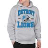 Junk Food Felpa con Cappuccio Chiusa emblematica della NFL, Unisex, per Adulti, vestibilità Rilassata.