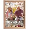 Victor cornice portafoto "Rubens" oro rosé 30x40 cm | Profilo: 30 x 20 mm - stile barocco antico - vetro vero - decorazione per la casa