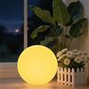 Maimeili Lampada A Sfera LED RGB A Colori Variabili Sfera Senza Fili Lampada Notturna da Tavolo Luminosità Regolabile Sfera Ricaricabile Ideale per Decorazione di Casa Giardino Vacanza Bar