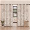 PETTI Artigiani Italiani - Tende a Pannelli per Interno con Anelli 2 Pezzi 140x280cm, Tenda Camera da Letto e Soggiorno Oscuranti Isolanti e Moderne, Shabby 321, 100% Made in Italy